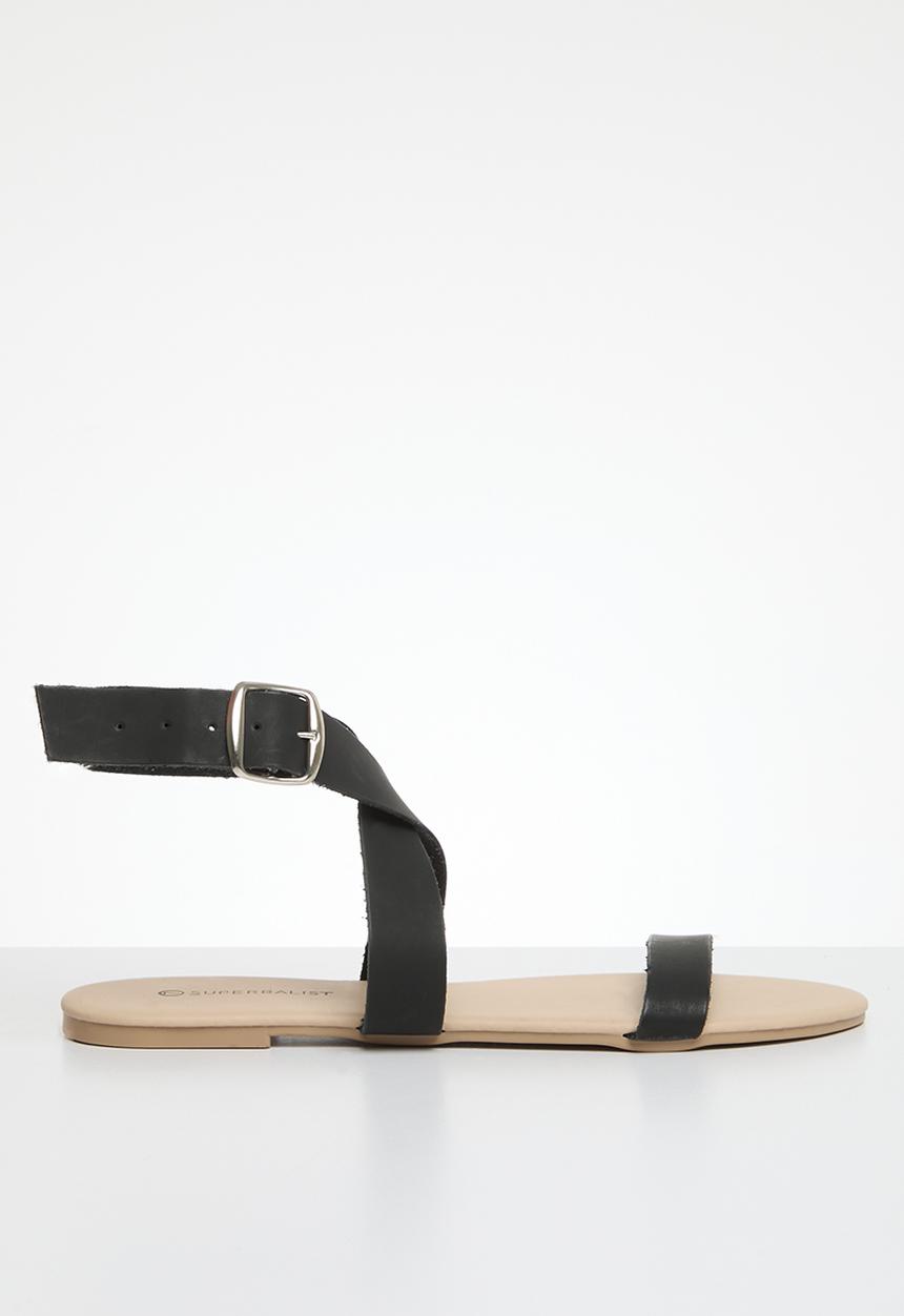 Superbalist - Talia ankle strap sandal - black