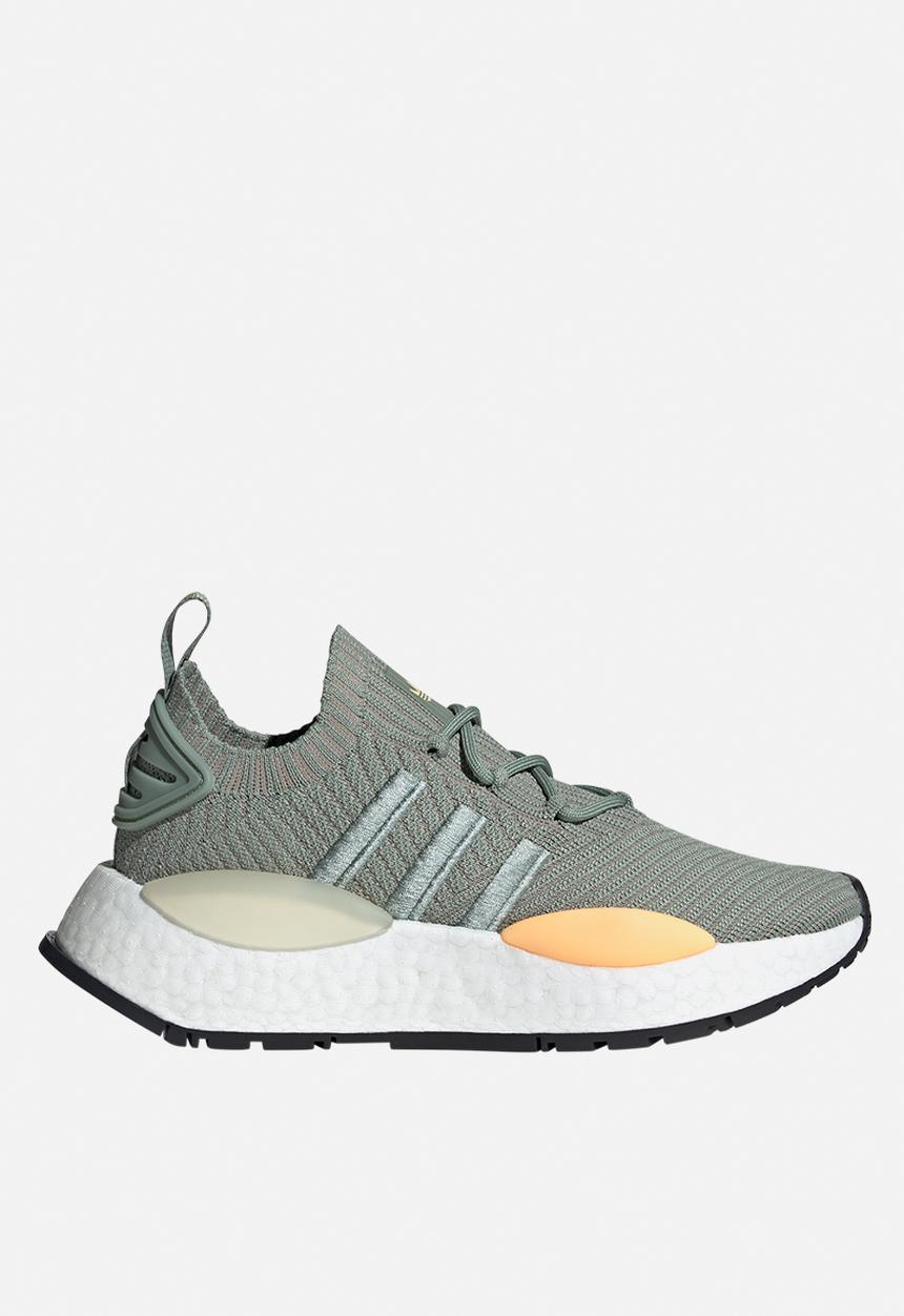 adidas Originals - Nmd_w1 - silver green/silver pebble/acid orange