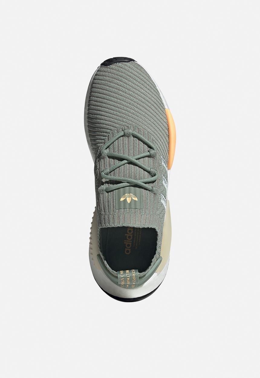 adidas Originals - Nmd_w1 - silver green/silver pebble/acid orange