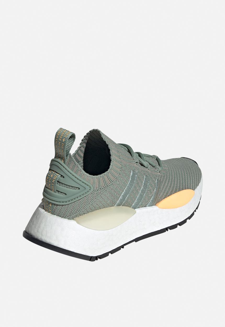 adidas Originals - Nmd_w1 - silver green/silver pebble/acid orange