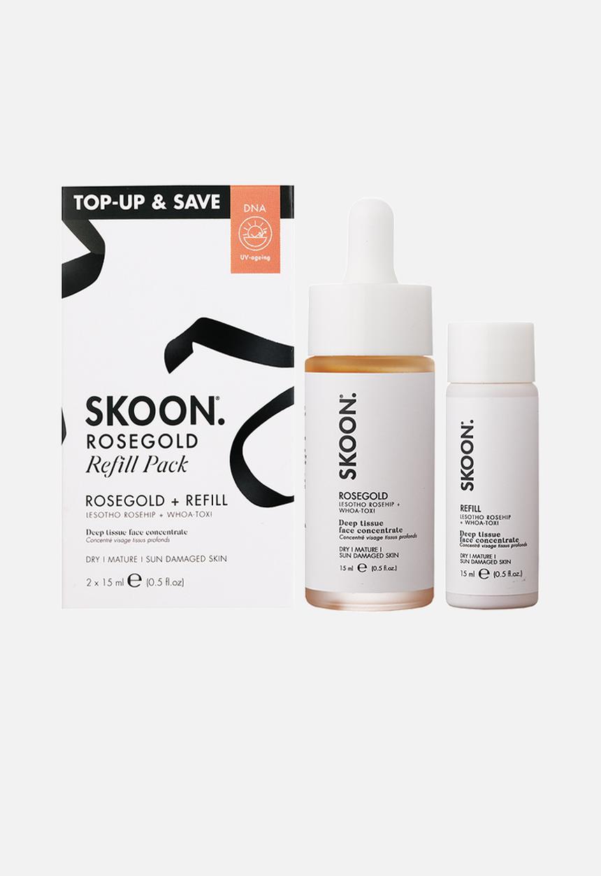 SKOON. - ROSEGOLD Deep Tissue Face Concentrate - 15ml & 15ml Refill VAP