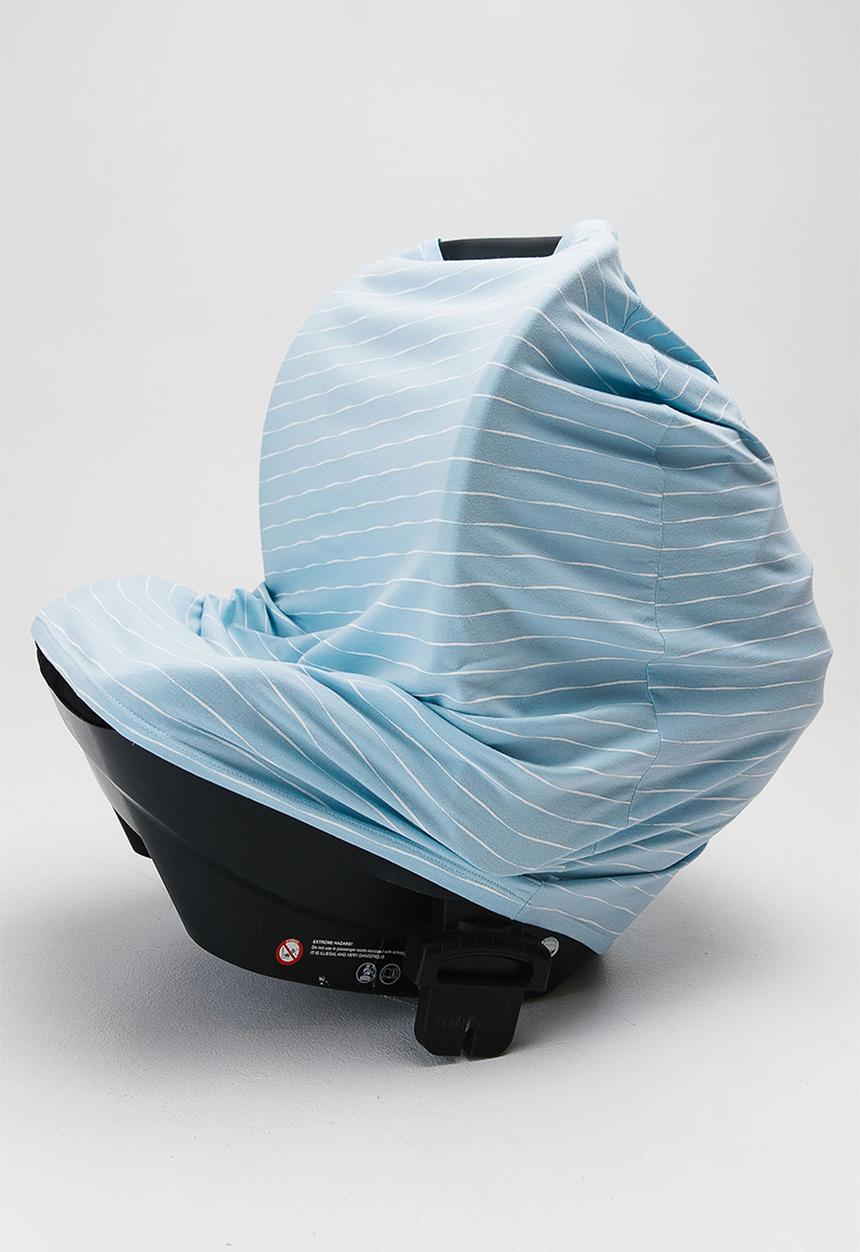 Ree Collective - Nursing & travel cover - ocean blue