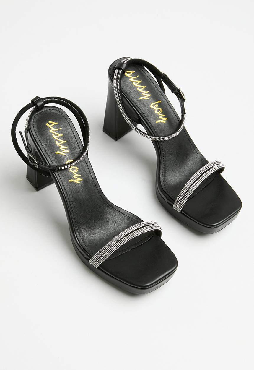 SISSY BOY - Platform sandal - black