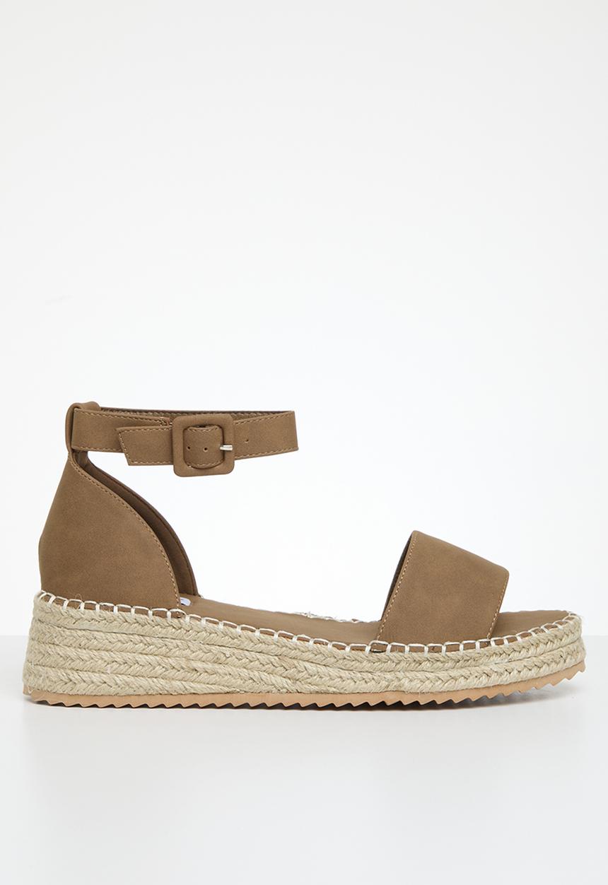 Madison® - Carina flatform espadrille - choc