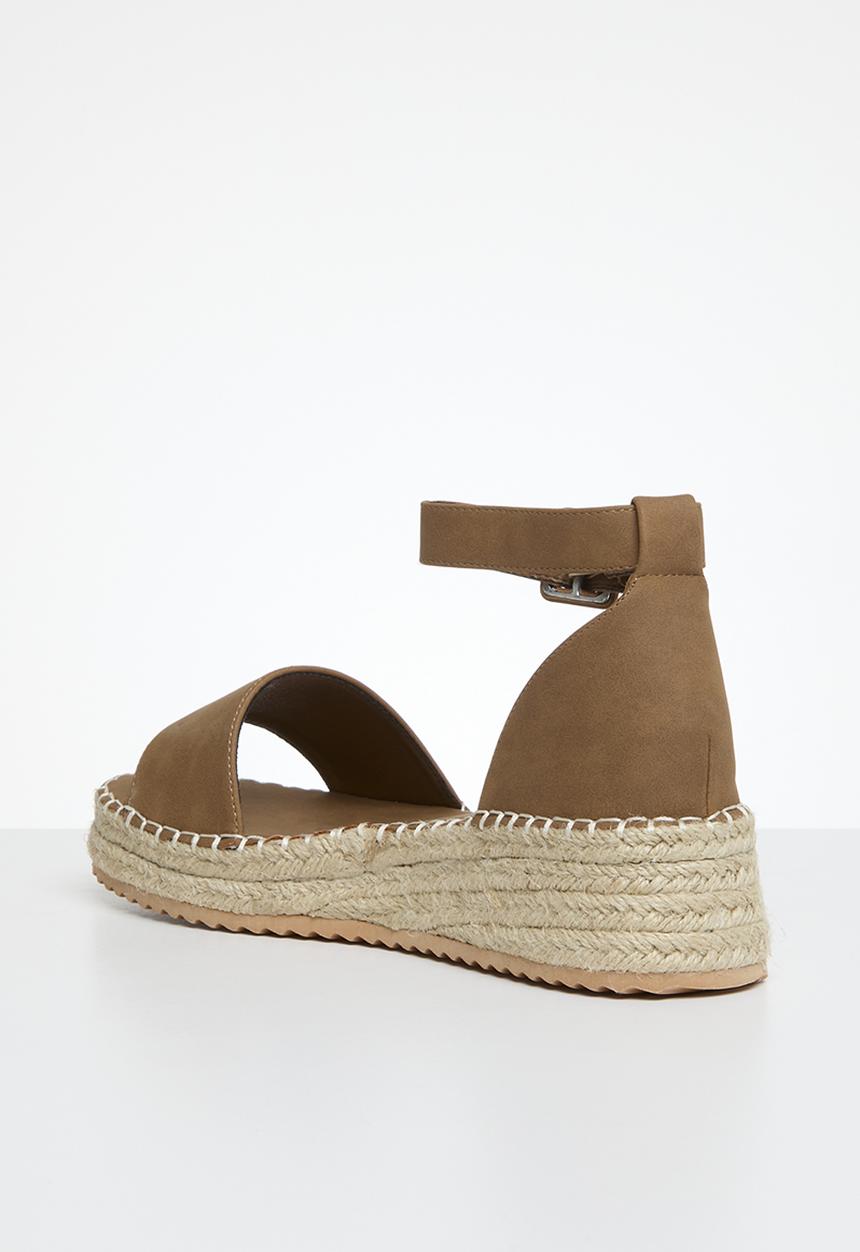 Madison® - Carina flatform espadrille - choc