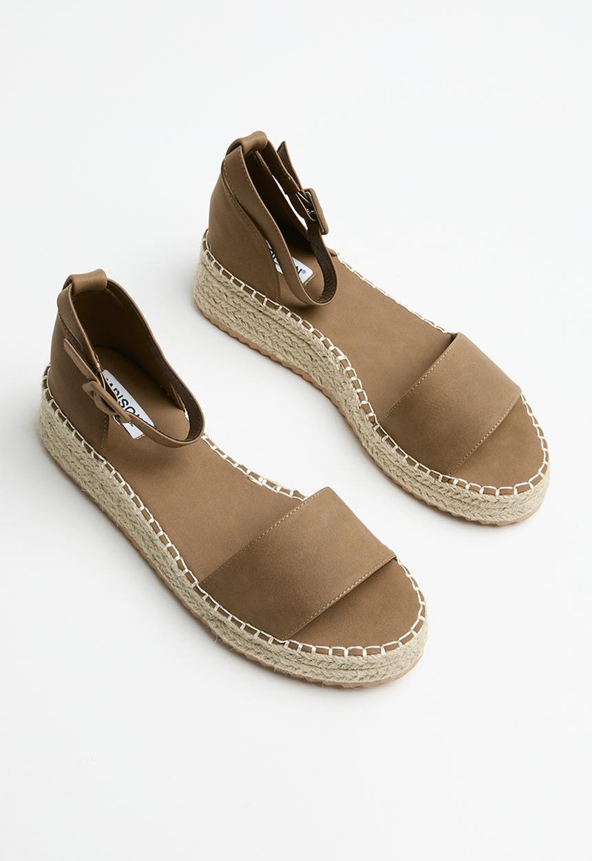 Madison® - Carina flatform espadrille - choc