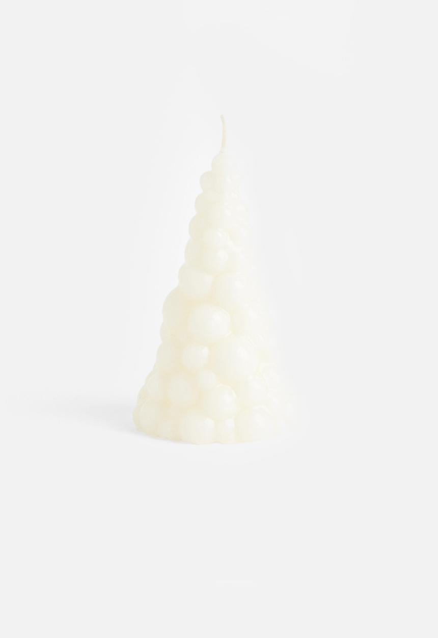 H&M - Tree-shaped candle - white