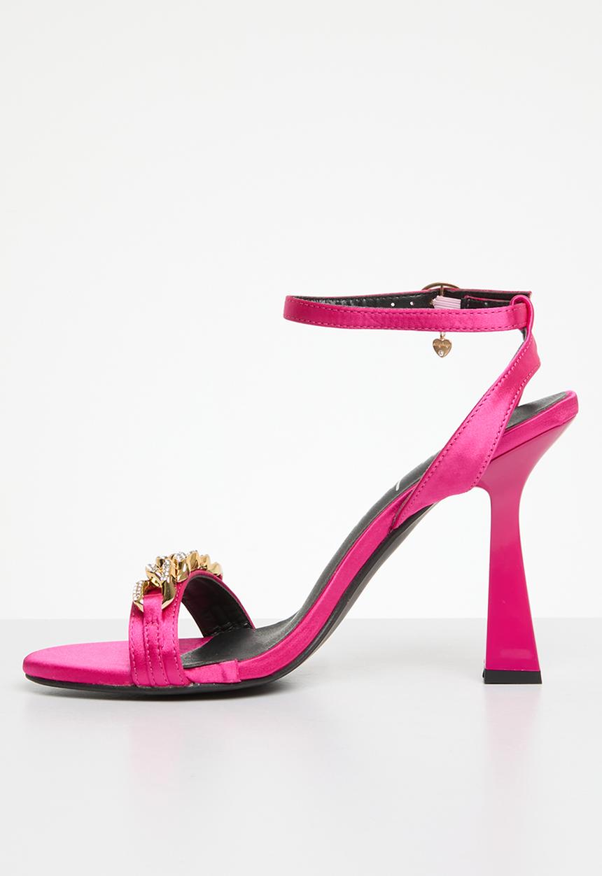 SISSY BOY - Jewelled chain sandal - pink