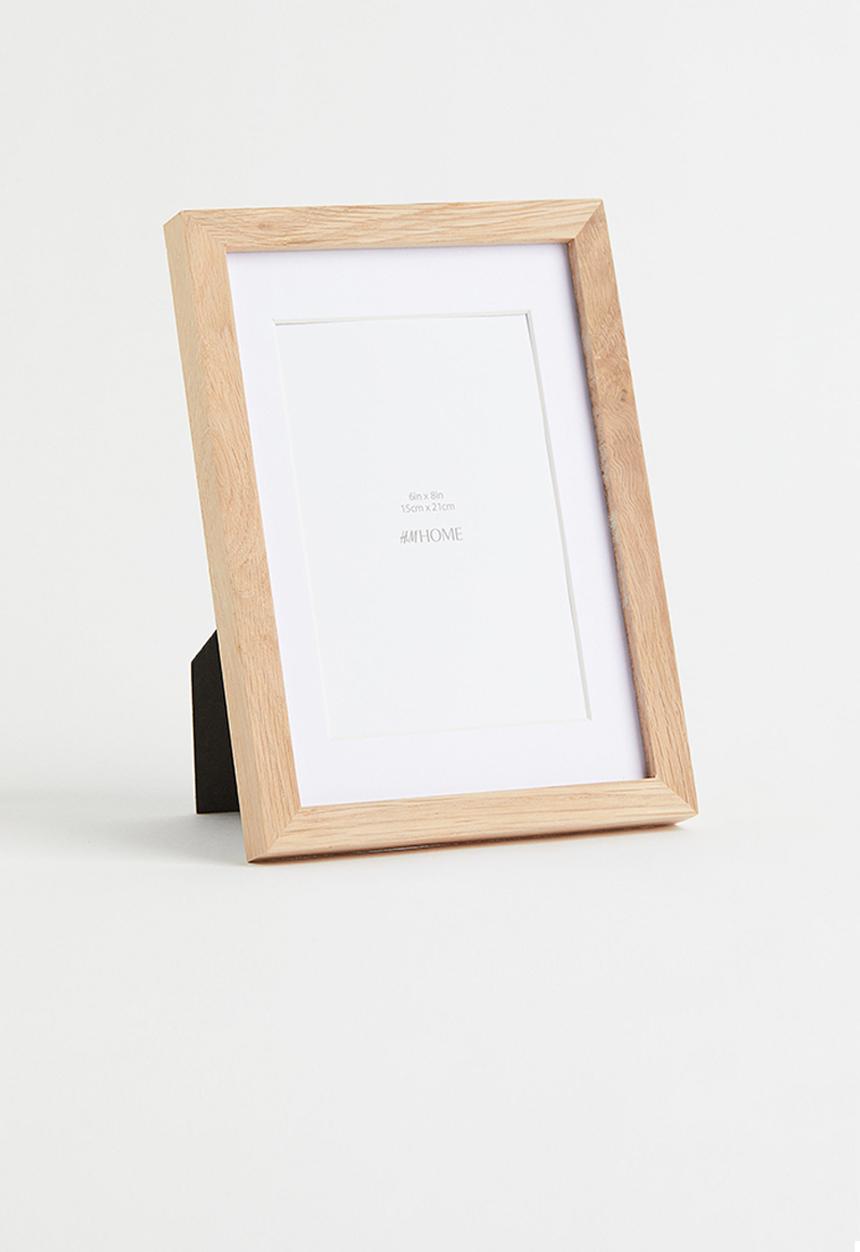 H&M - Wooden photo frame - light beige 
