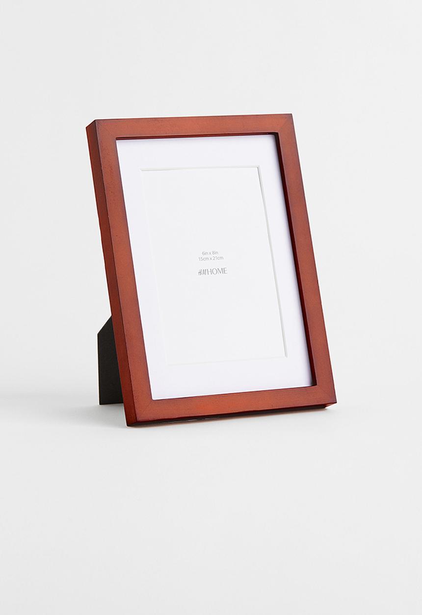H&M - Wooden photo frame - dark brown