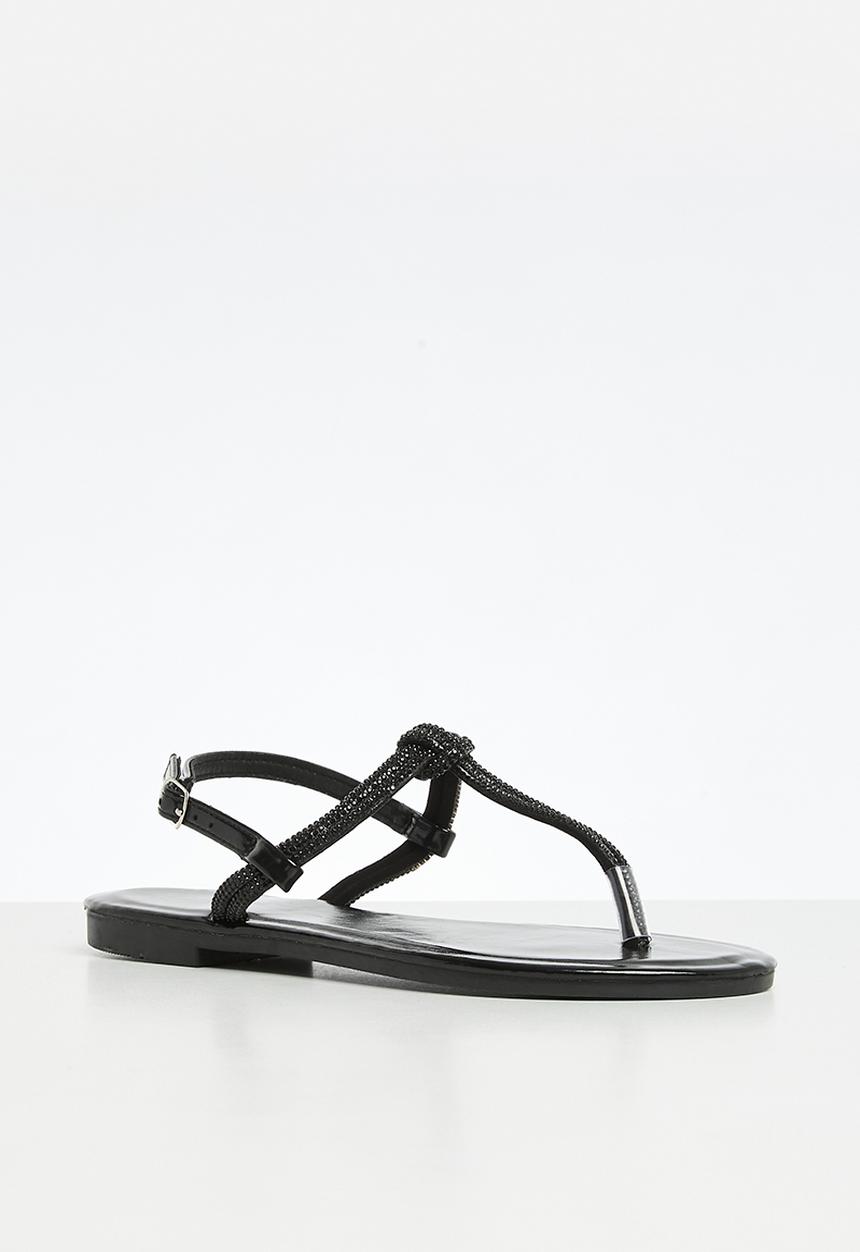 Madison® - Heather thong sandal - black