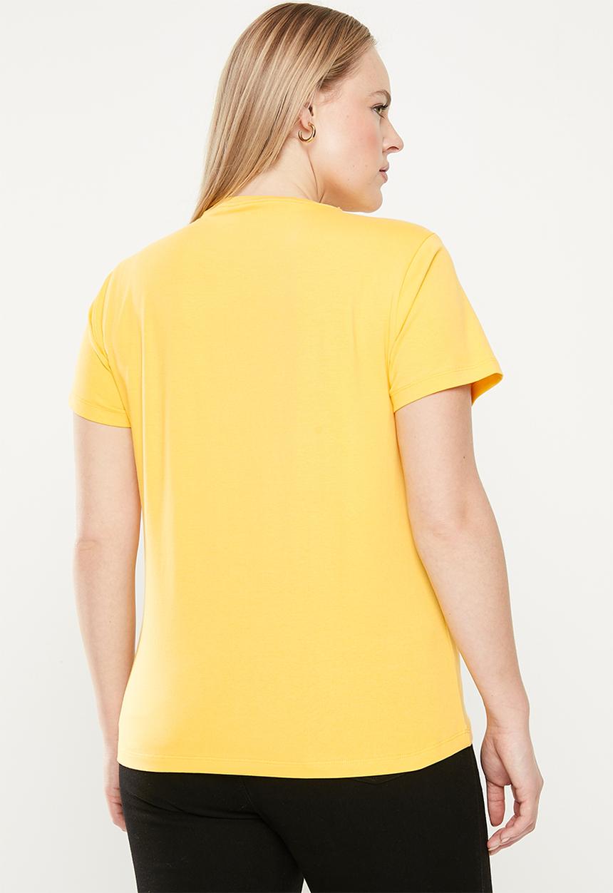 POLO - Plus allie tee - yellow