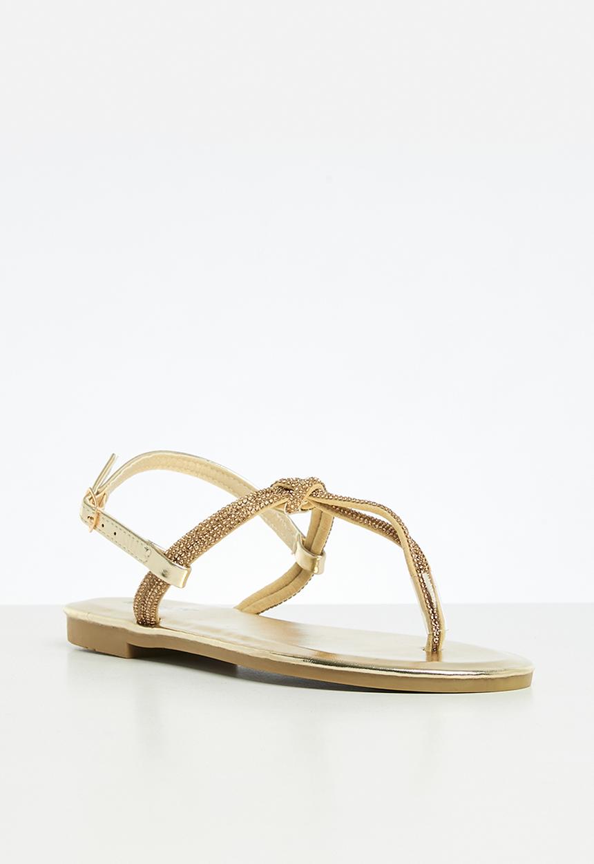 Madison® - Heather thong sandal - gold