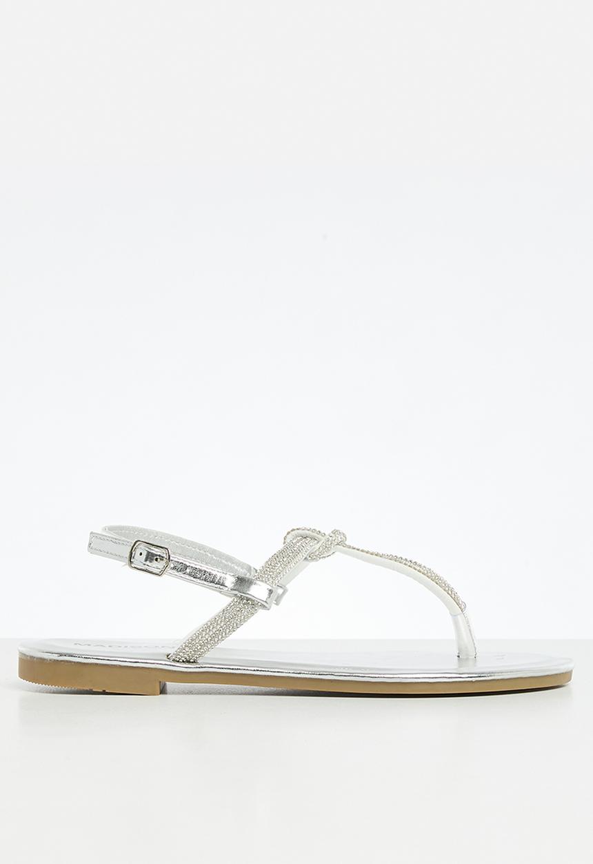 Madison® - Heather thong sandal - silver