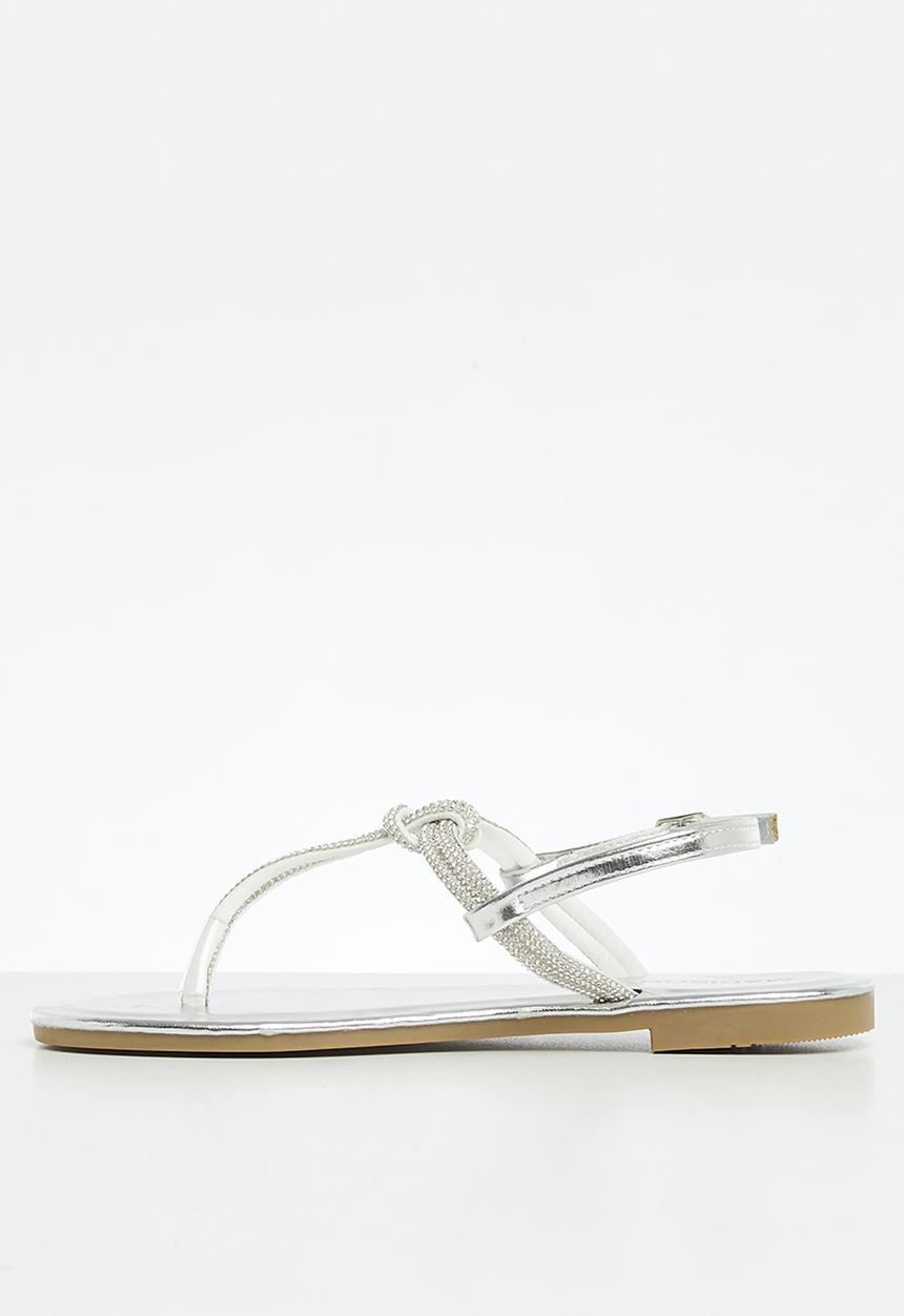 Madison® - Heather thong sandal - silver
