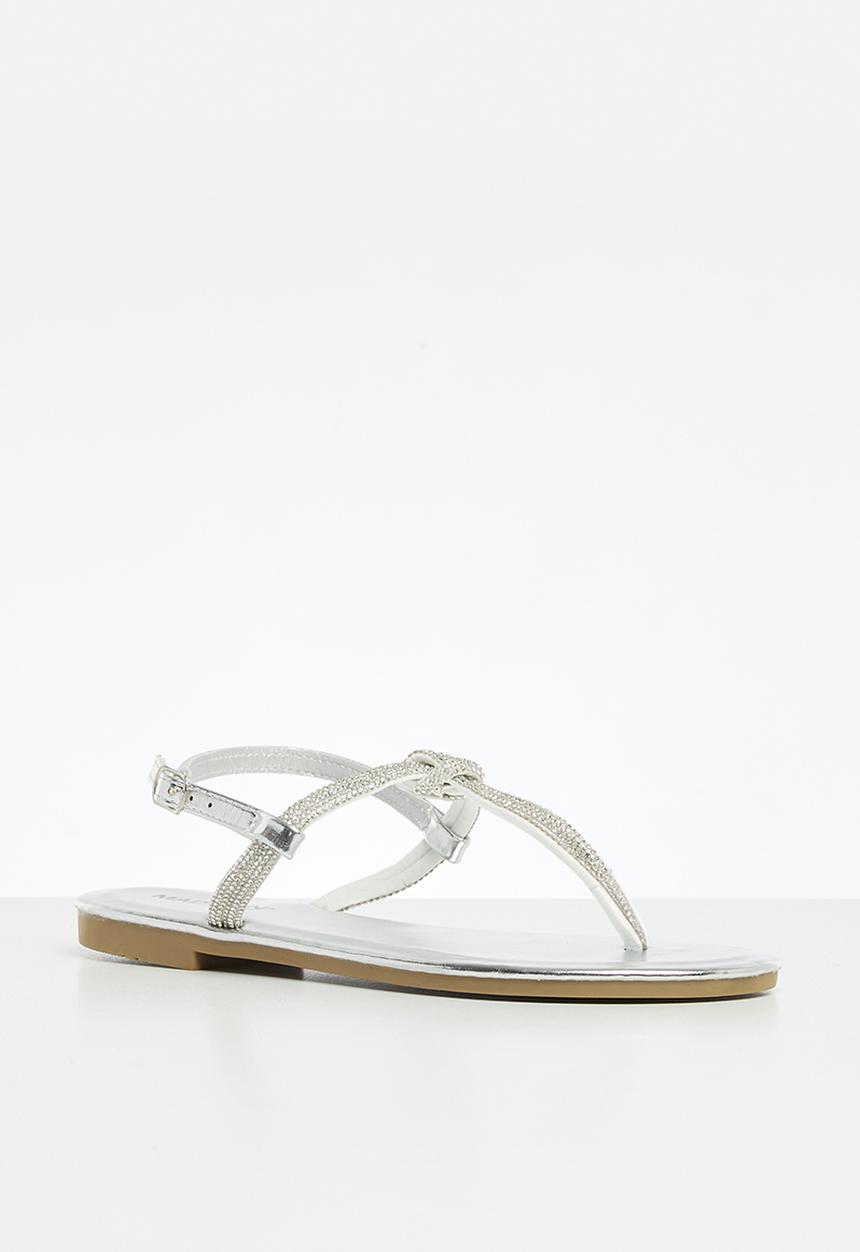 Madison® - Heather thong sandal - silver