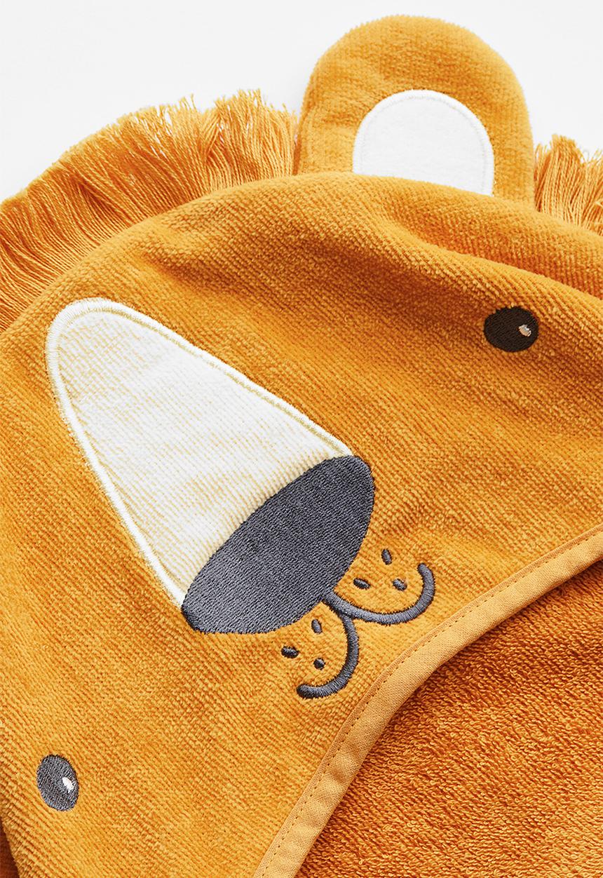 H&M - Poncho towel -  yellow lion
