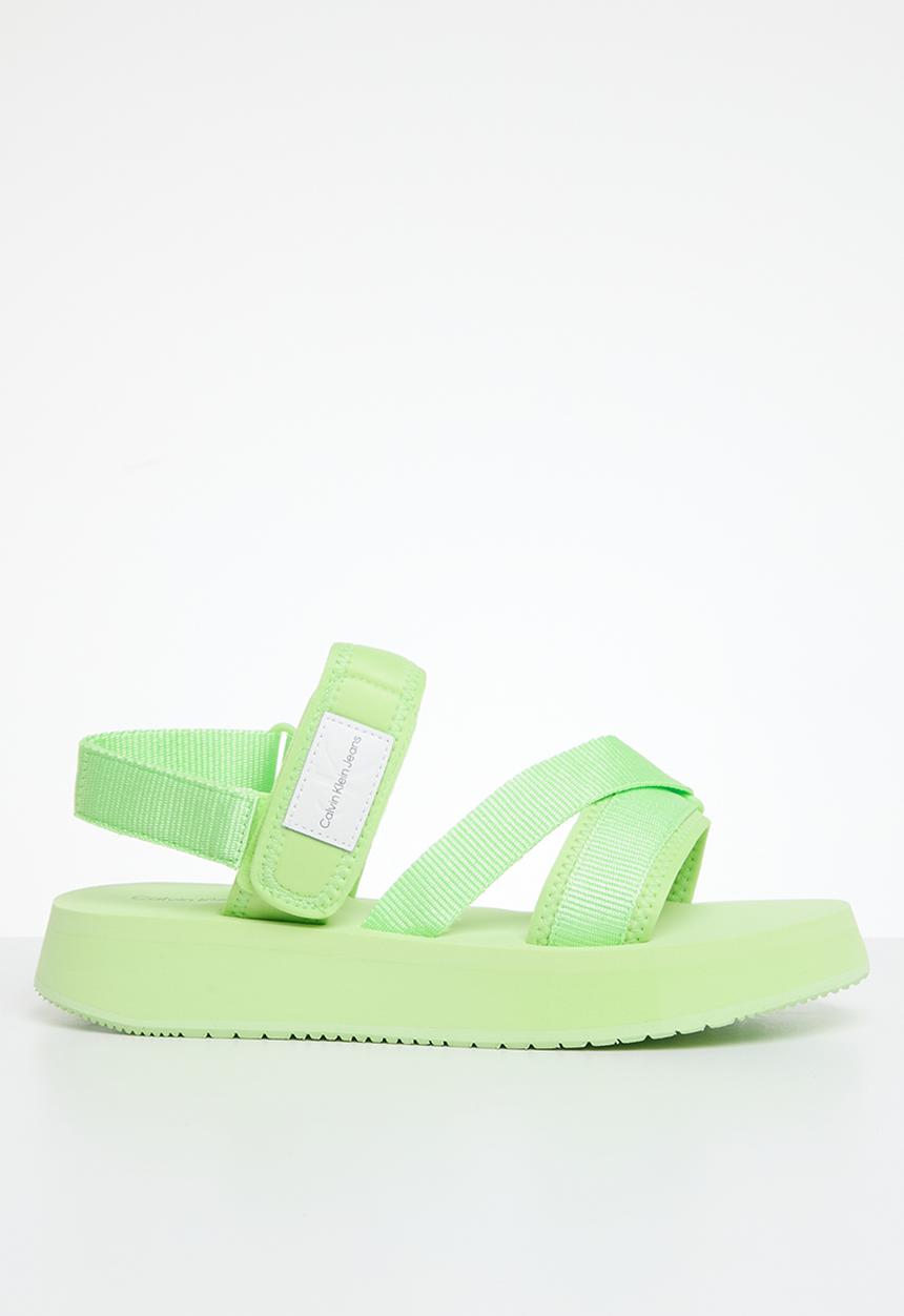 Calvin Klein - Prefresato sandal badge - live mist