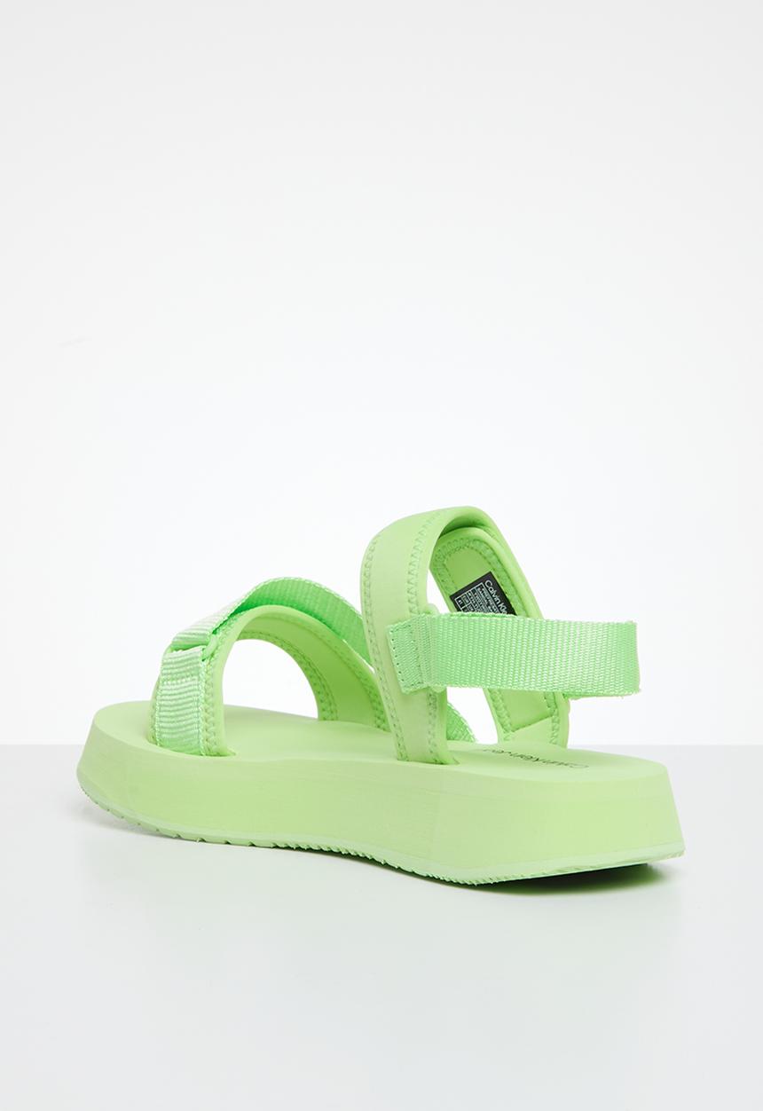 Calvin Klein - Prefresato sandal badge - live mist