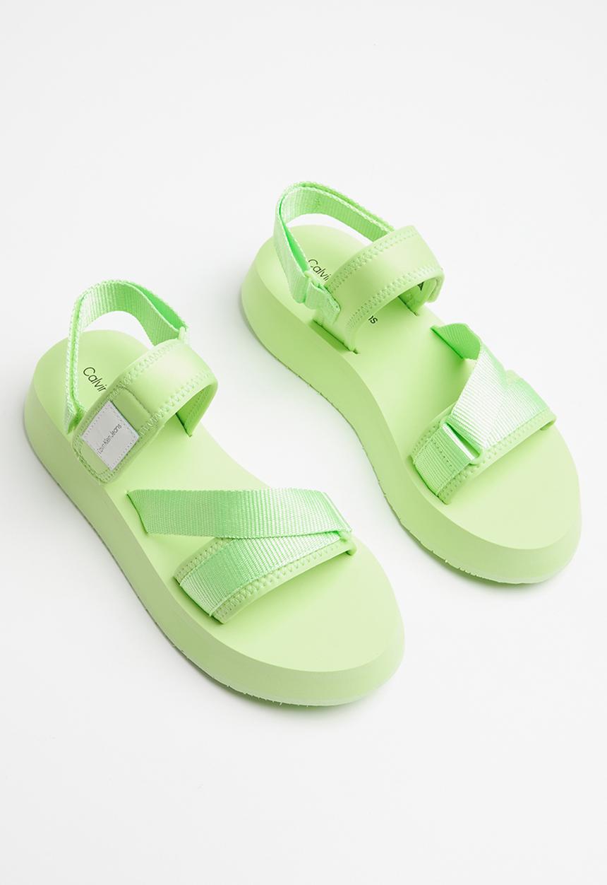 Calvin Klein - Prefresato sandal badge - live mist