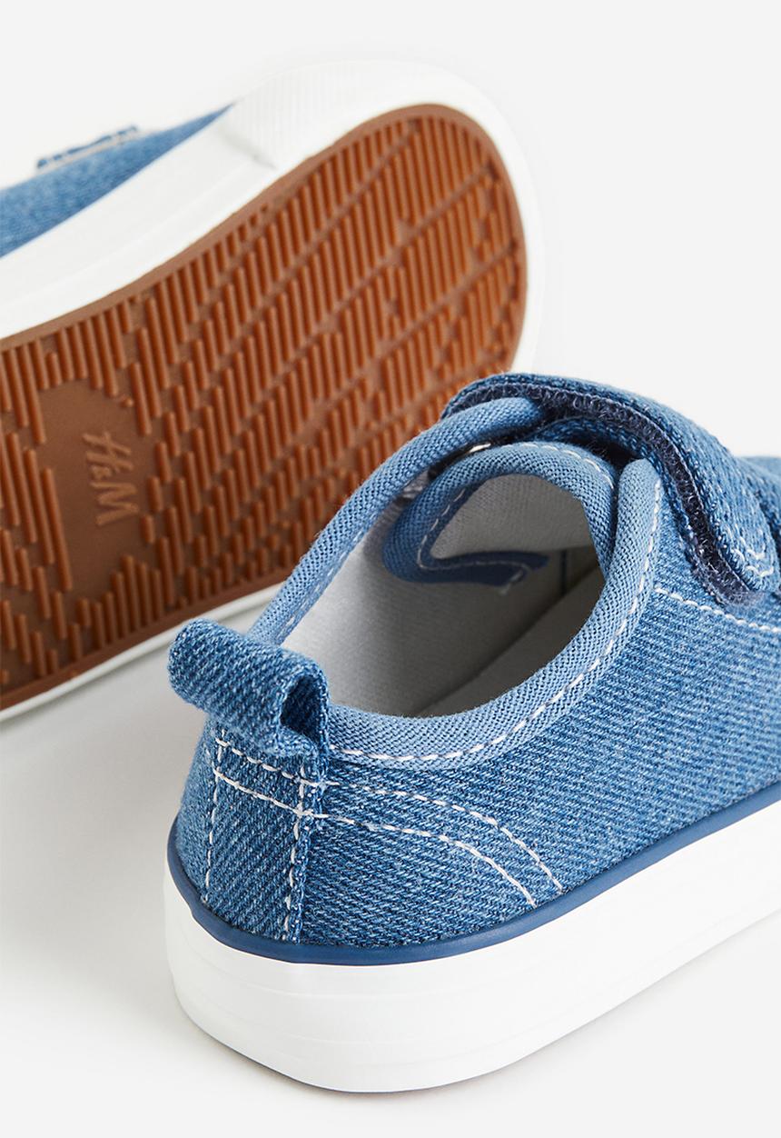 H&M - Canvas trainers - denim blue 