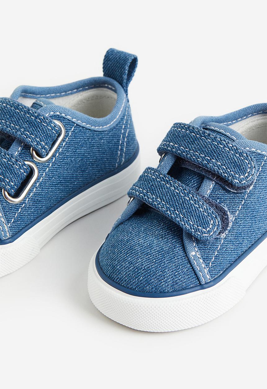 H&M - Canvas trainers - denim blue 