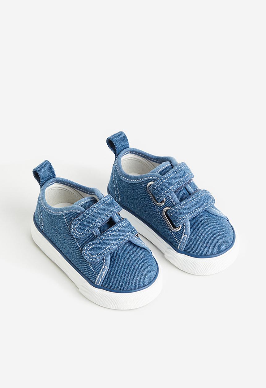 H&M - Canvas trainers - denim blue 