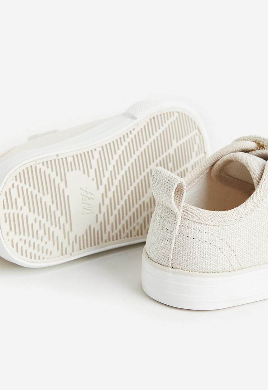 H&M - Canvas trainers - beige