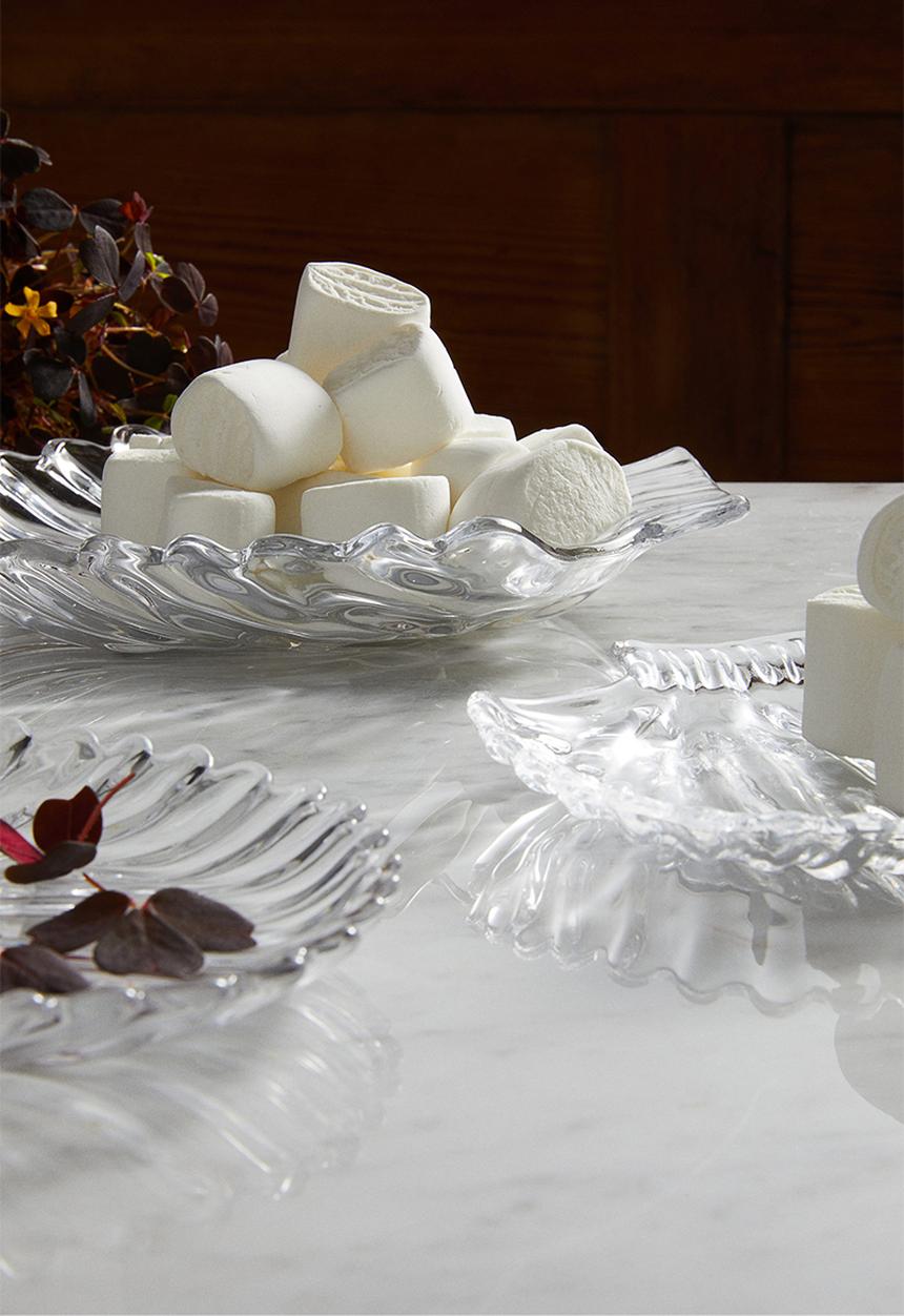 H&M - Shell-shaped glass dish - transparent