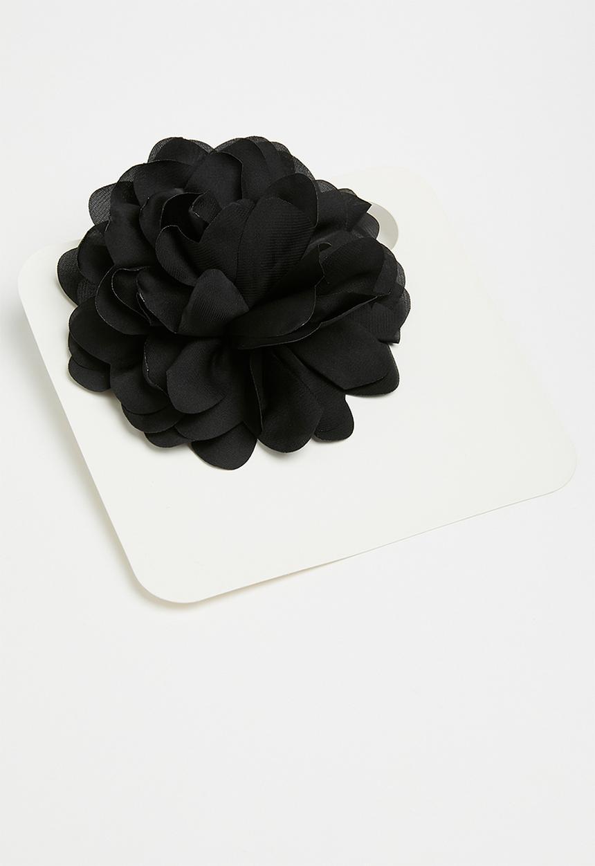 Superbalist - Flower choker - black