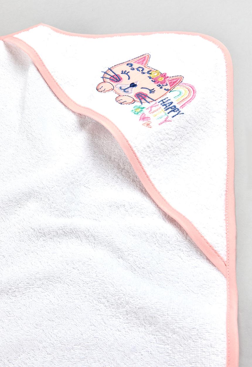 Character Group - Hooded towels embroidered - rainbow