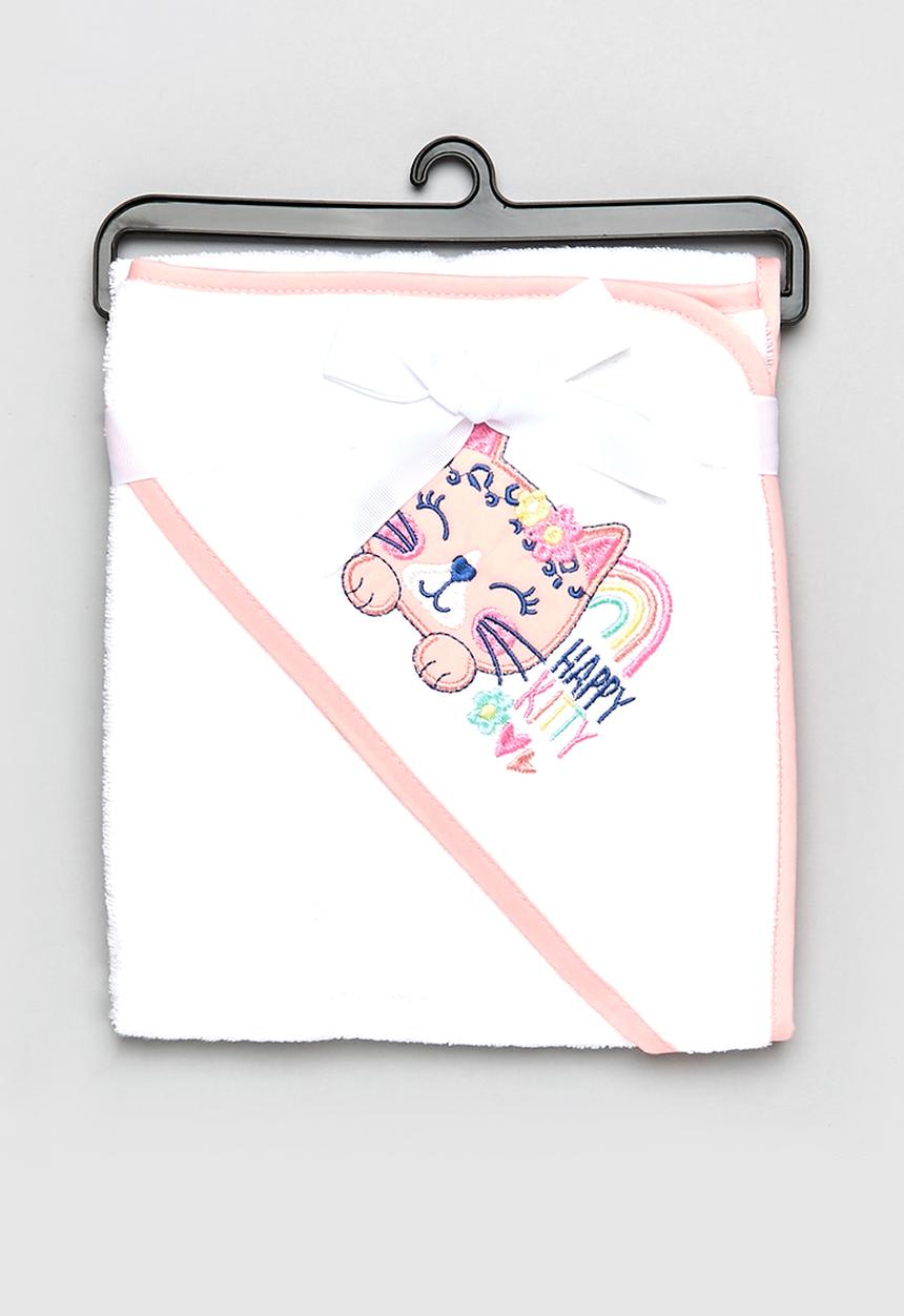 Character Group - Hooded towels embroidered - rainbow