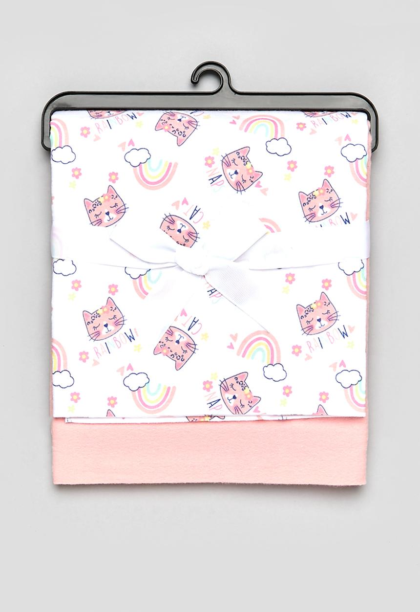 Character Group - 2 Pack receiving blankets - rainbow jungle