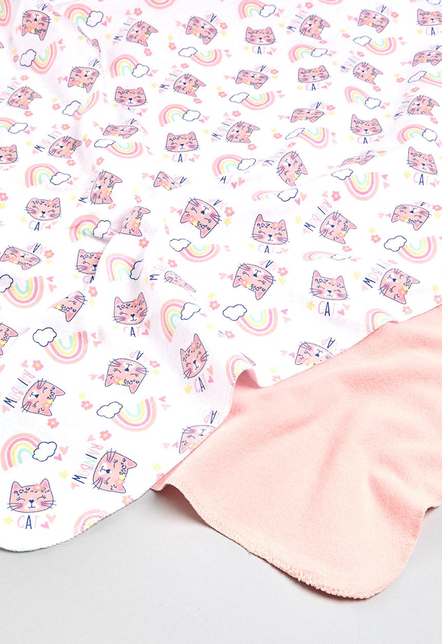 Character Group - 2 Pack receiving blankets - rainbow jungle
