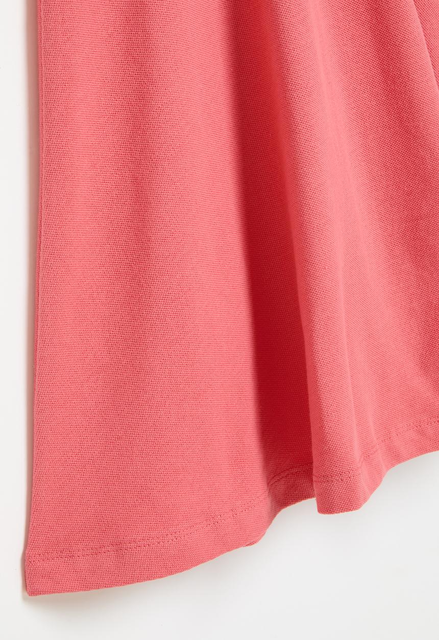 MINOTI - Pique vest dress - coral