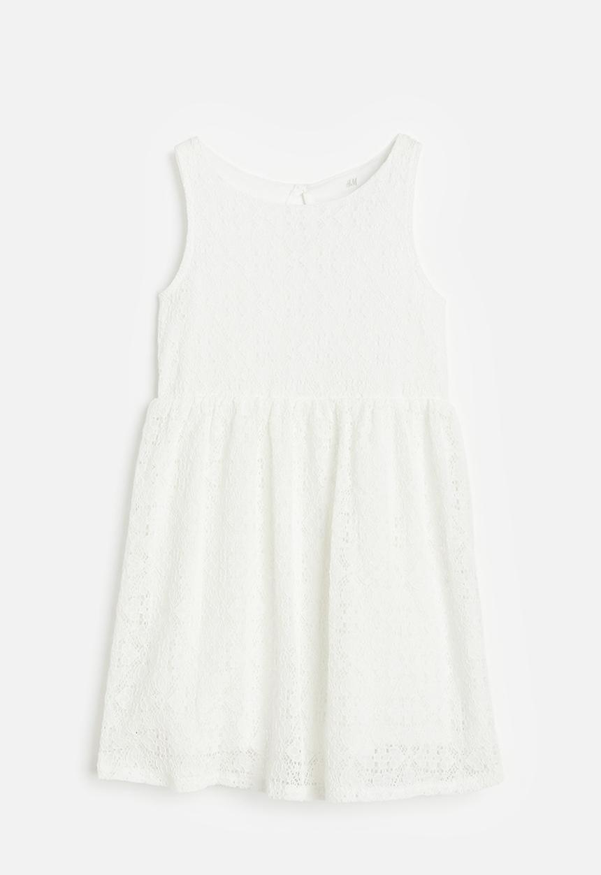 H&M - Lace dress - white