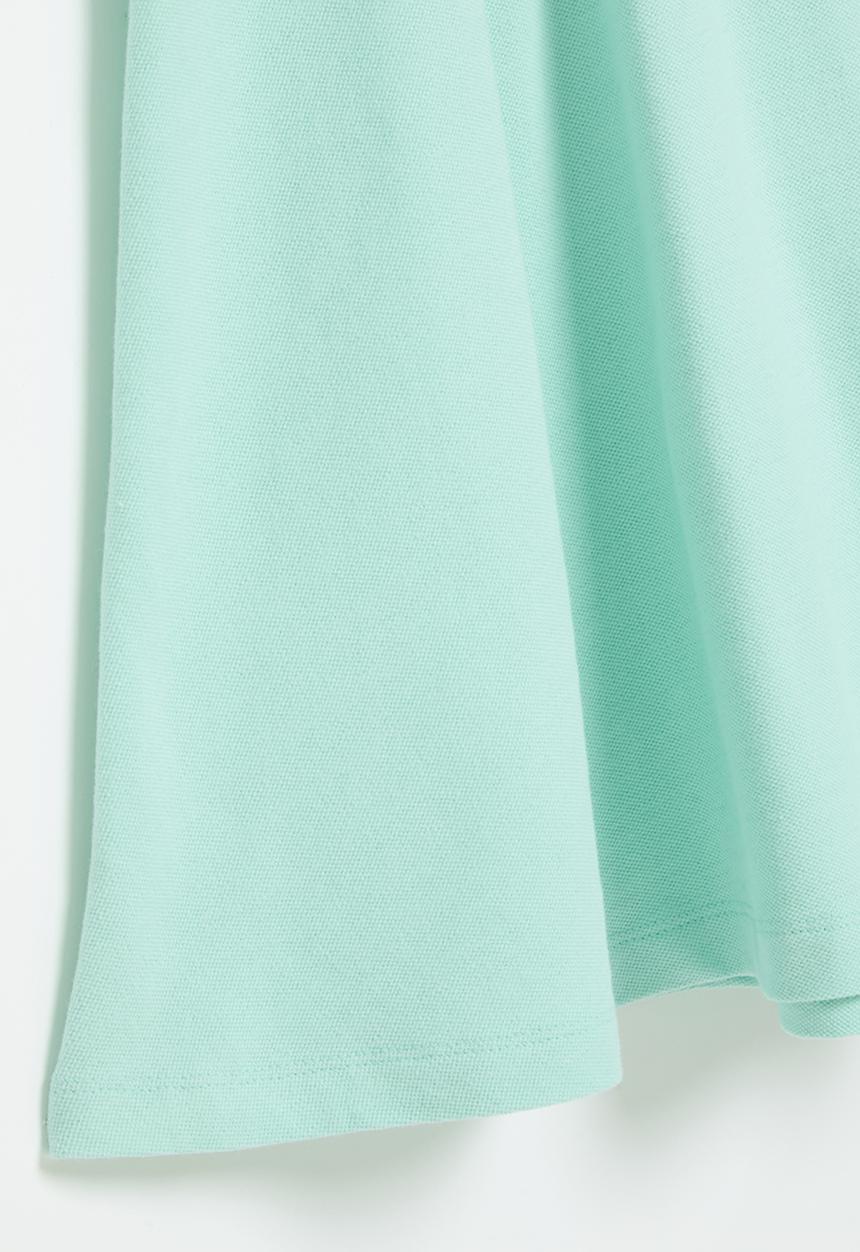 MINOTI - pique vest dress - light blue 1