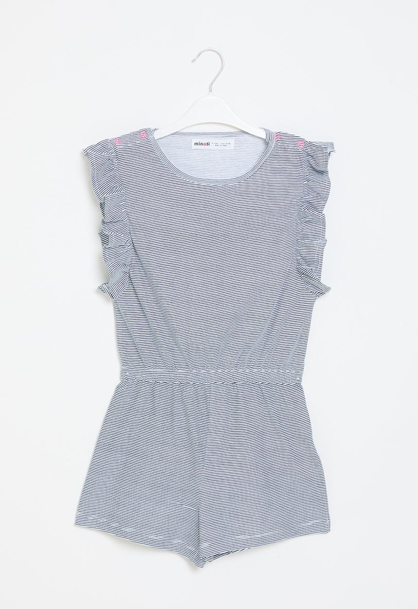 MINOTI - Jersey aop playsuit - navy - navy