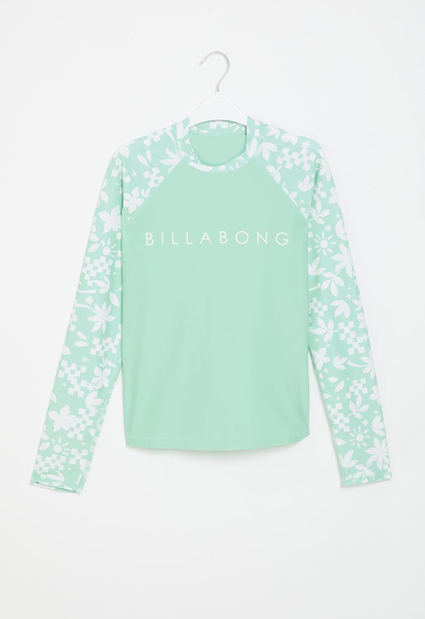 Billabong  - Catch a wave l/sl sunshirt - mint chip