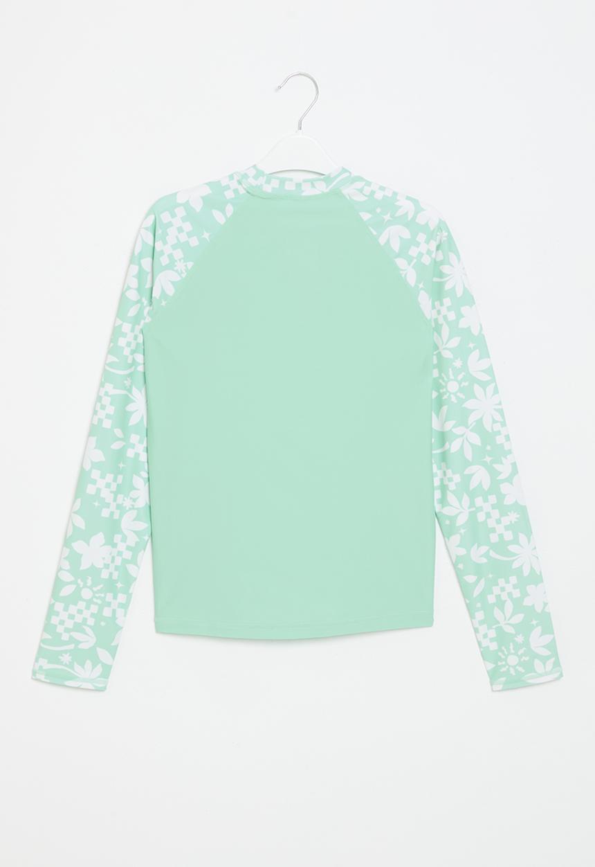 Billabong  - Catch a wave l/sl sunshirt - mint chip