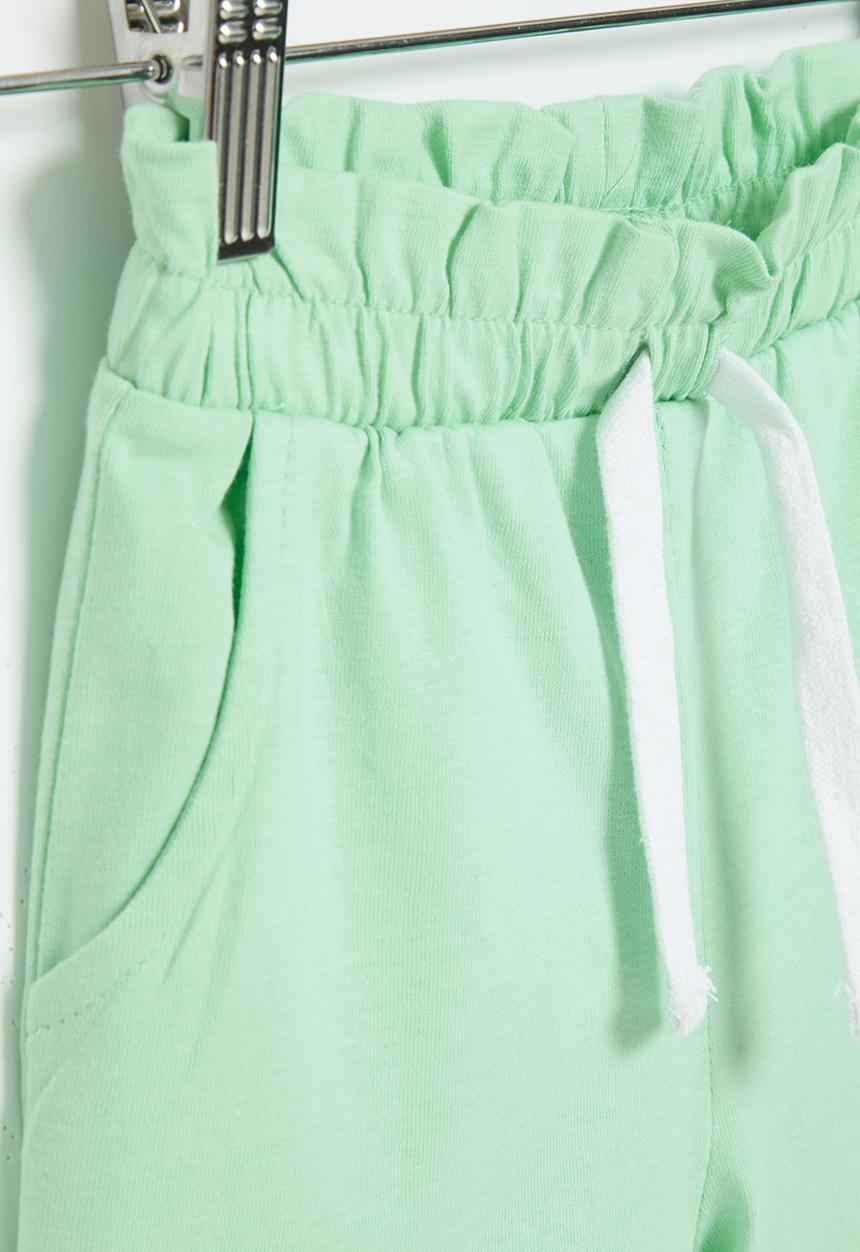 MINOTI - Girls basic jersey short - mint