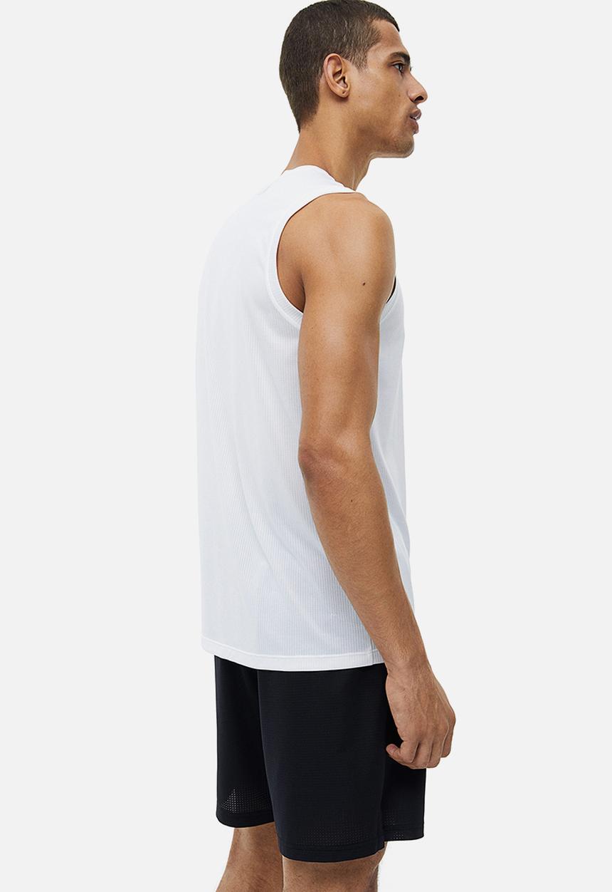 H&M - Drymove™ running vest top - white