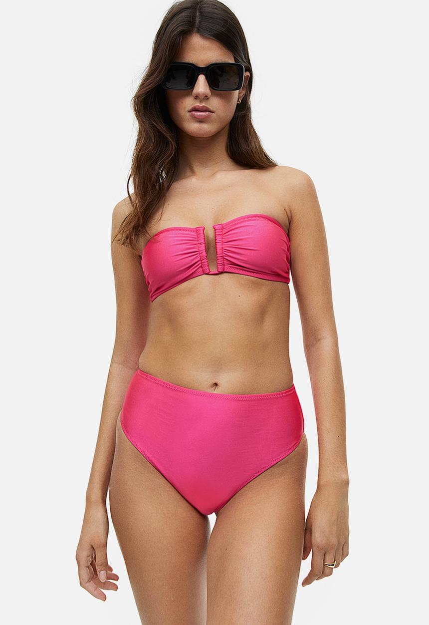 H&M - Brazilian bikini bottoms - cerise