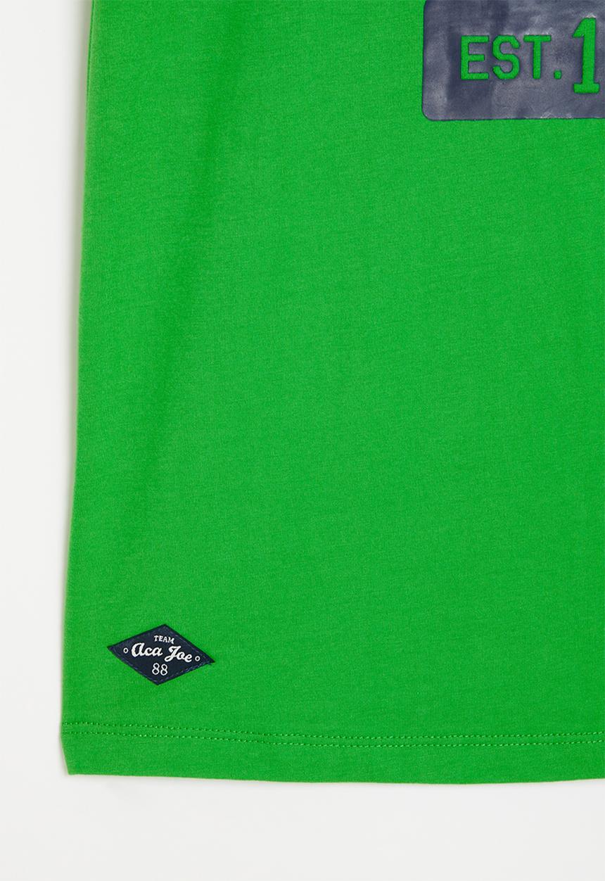 Aca Joe - Printed tee - green