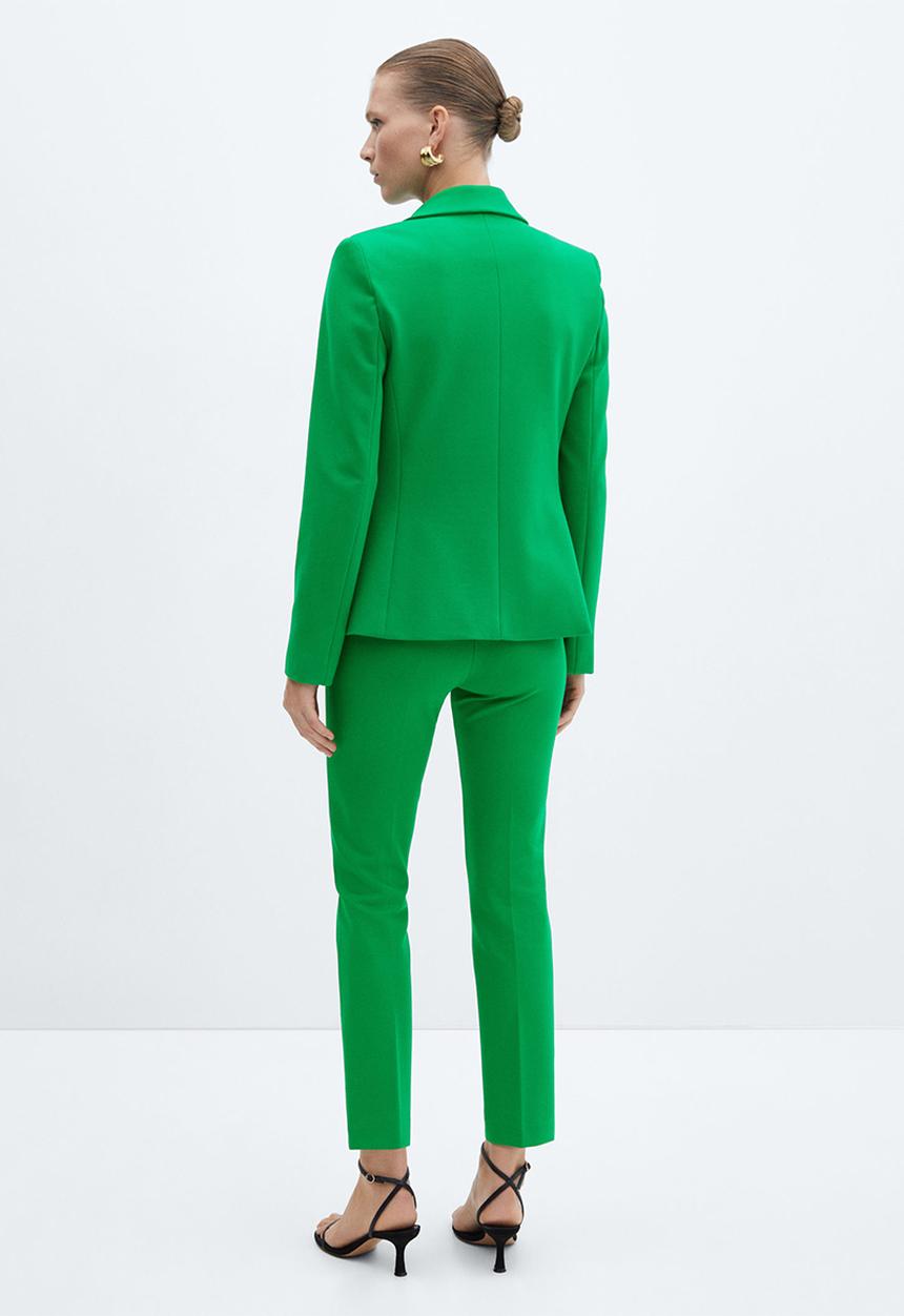 MANGO - Trousers paloma - green