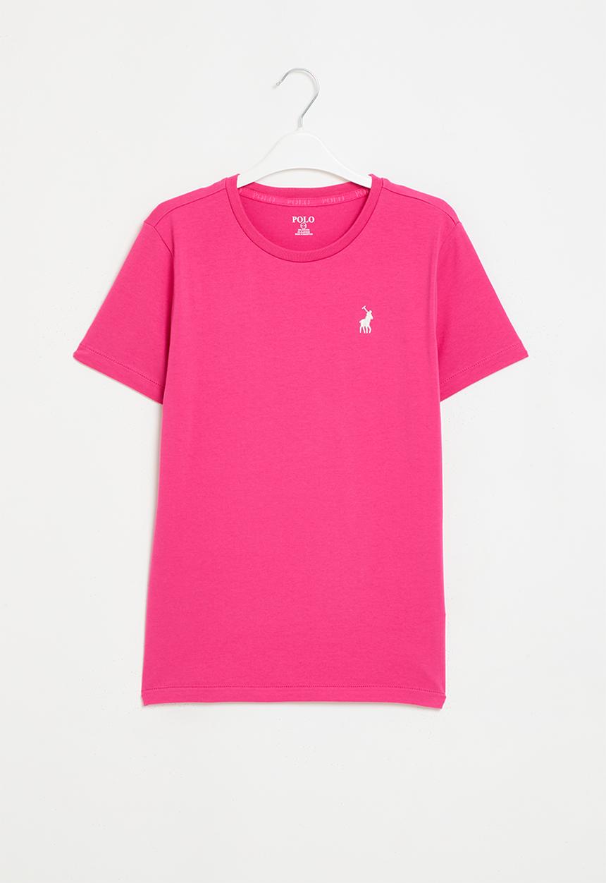 POLO - Girls kelly short sleeve tee - cerise