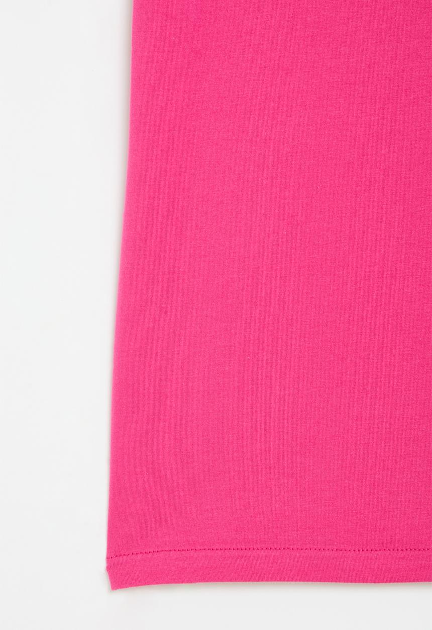 POLO - Girls kelly short sleeve tee - cerise