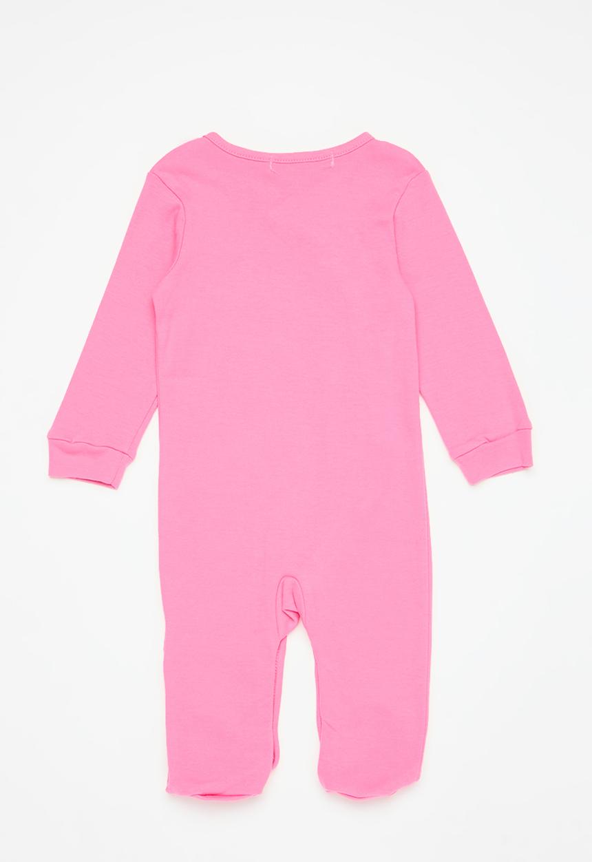 MINOTI - 2 Pack sleepsuit - pink & white 