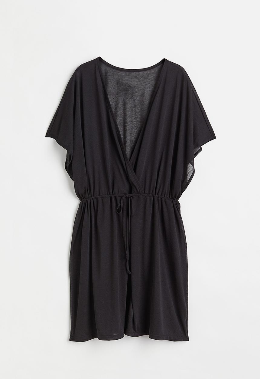 H&M - Beach kaftan - black