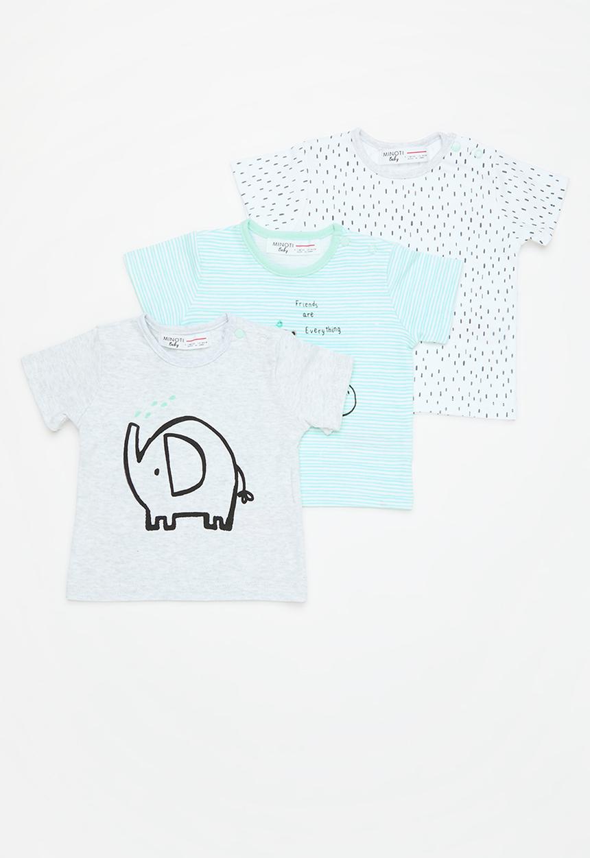 MINOTI - 3 Pack T-shirts - multi